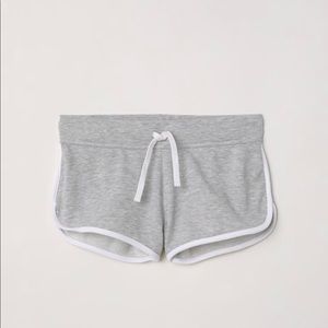 Divided grey lounge shorty shorts lightly used